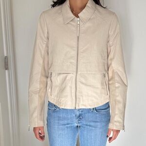 Anthropologie Faux Leather Jacket